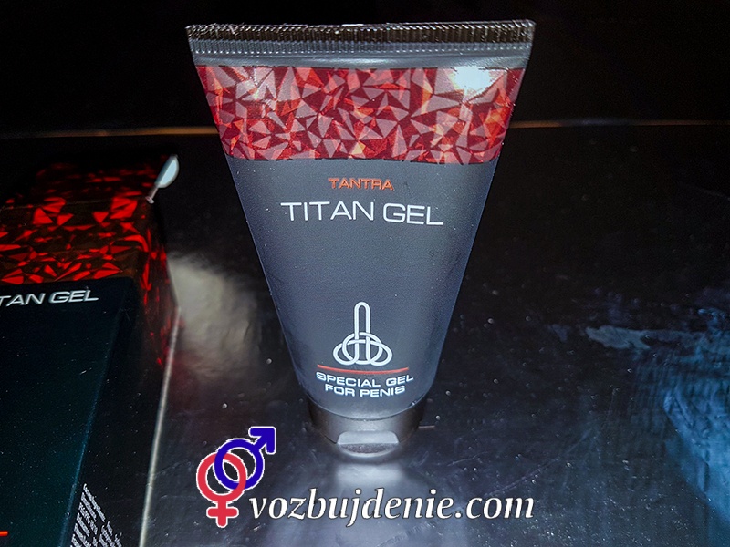La composición y las características de la crema Titan Gel